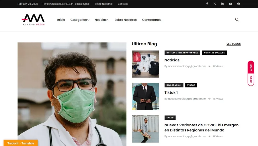 Acceso Media — Portal de Noticias