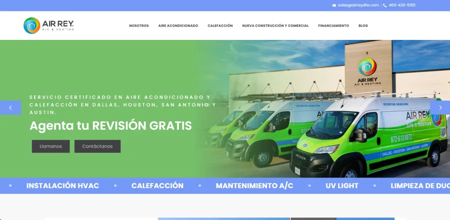 Airrey Services LLC — Rediseño Web a Medida