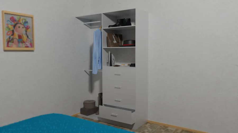 Closet 3D + Diseño de Logo