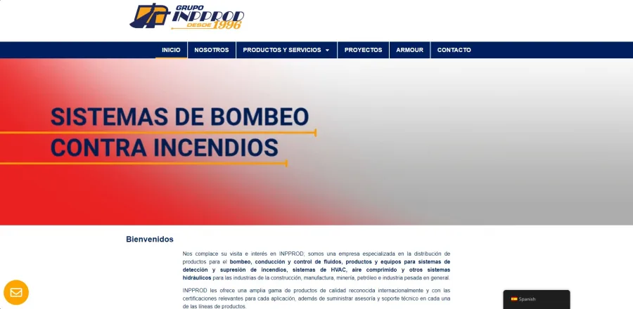 INPPROD — Migración HTML a WordPress